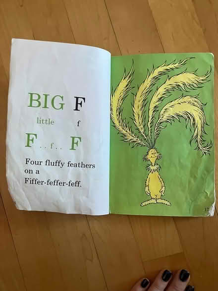 Photo of free Upcycle me! Dr Seuss ABC book (Crystal Beach) #1