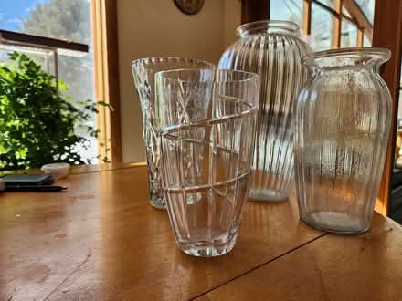 Photo of free Glass Vases (Longley Road, Groton) #1