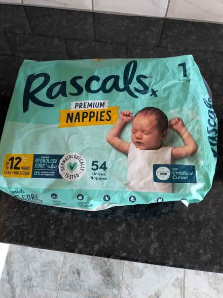 Photo of free Size 1 newborn nappies (BA1) #1