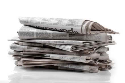 Photo of Newspapers for packing material (Lower Earley RG6) #1
