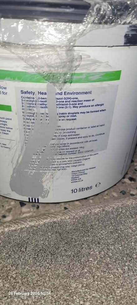 Photo of free Shadow Grey Silk Paint 9 Litres (Swallownest S26) #2