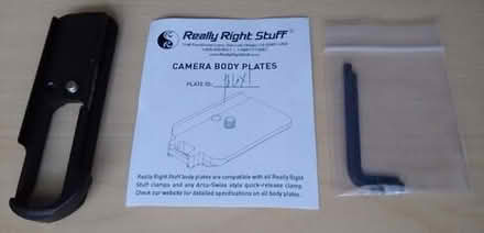 Photo of free Really Right Stuff camera body plate for Panasonic GX1 #1