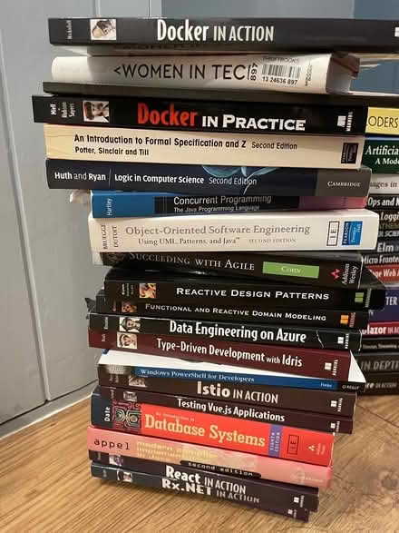 Photo of free About 30 tech books (Girton CB3) #2