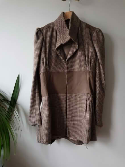 Photo of free Tweed & Leather Handmade Coat (Mitcham CR4) #1