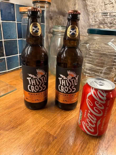 Photo of free Thistly Cross Cider & 1 can of coke (EH25, Roslin) #1