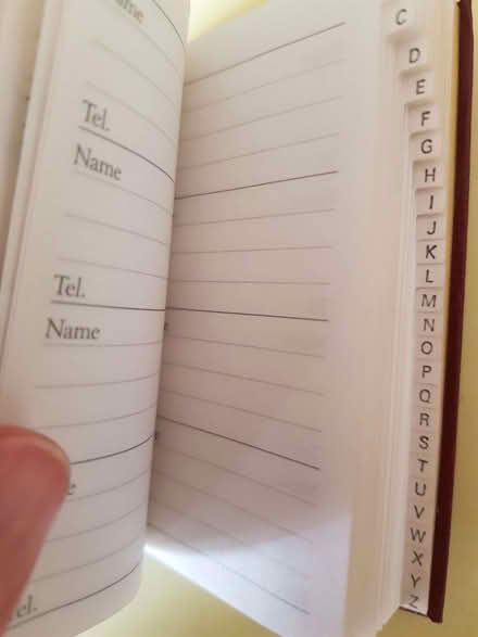 Photo of free Pocket address book (Blacklands TN34) #2