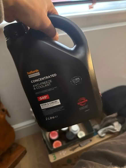 Photo of free Near full and new bottle of coolant (ha28qz) #1