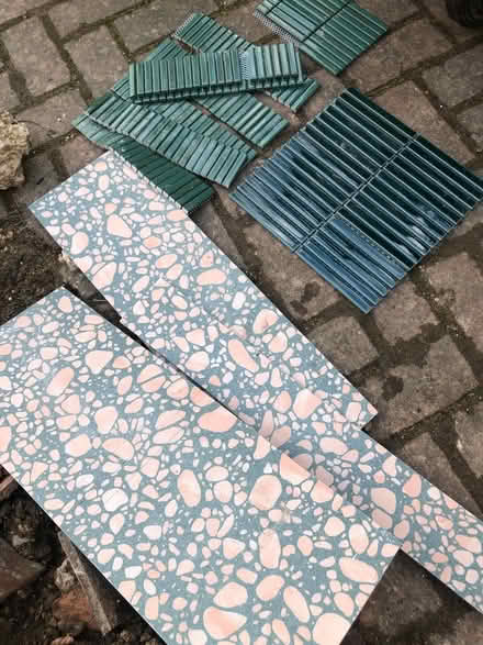 Photo of free Green tile off cuts (OX4 Iffley) #1