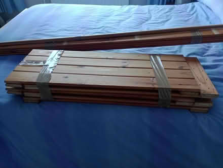 Photo of free Pine bookshelf, freestanding (Heaton Moor SK4) #2
