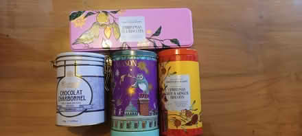 Photo of free 4 pretty tins (Bear flat) #1