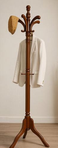Photo of Coat stand (wooden) (Old Walcot SN3) #1