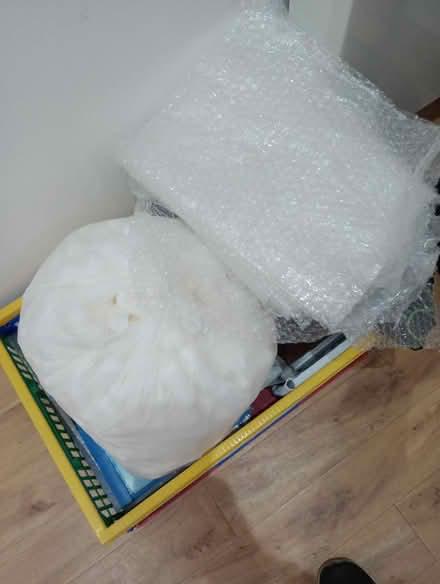 Photo of free Paper, chips & bubble wrap (Market Place Kendal LA9) #2