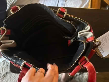 Photo of free Danier leather crossbody purse (Rego Park Queens) #2