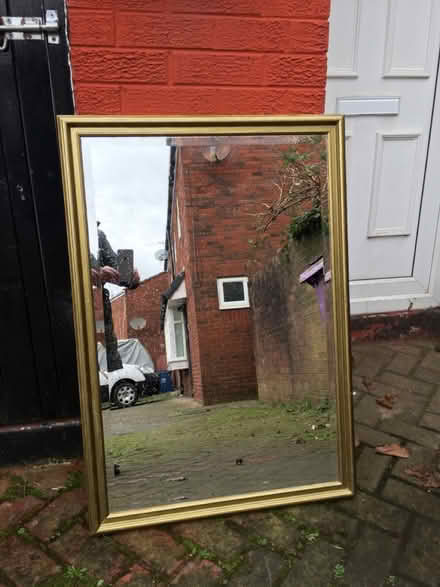 Photo of free Very Large Wall Mirror, Gold Frame (Liverpool L6) #1