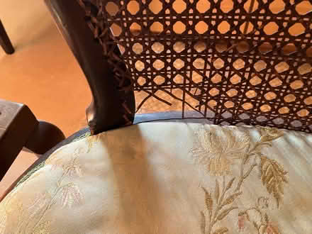 Photo of free Antique chair and matching stool/small table (Caldy Valley CH3) #3