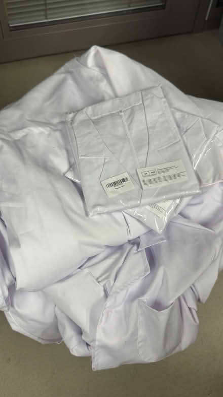 Photo of free 30+ Brand New Lab Coats (WC2R 1EA) #3