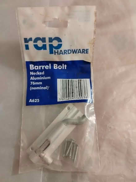 Photo of free Barrel bolt (Shenley Lodge MK5) #1
