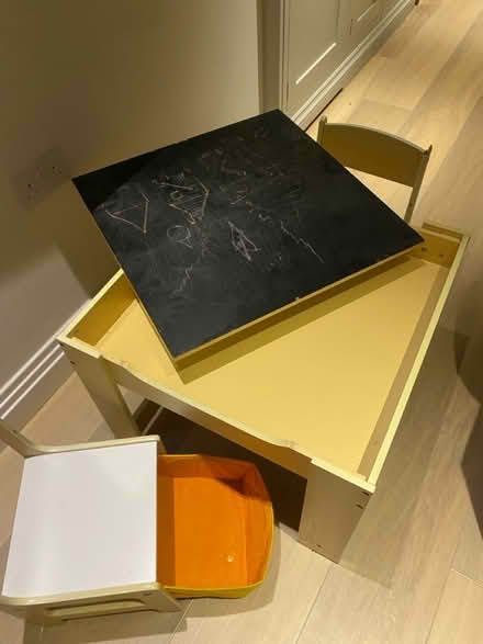 Photo of free Kids craft table with two chairs (Bushey heath UK) #1