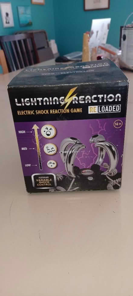 Photo of free Electric shock lighting reaction (Woburn near the center) #1