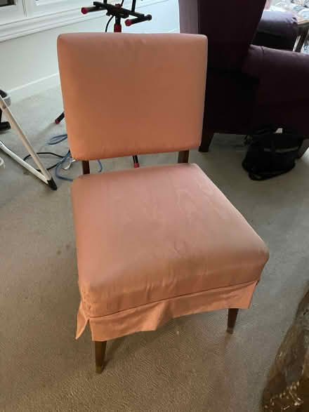 Photo of free Decorative pink chair (Crystal Beach) #1