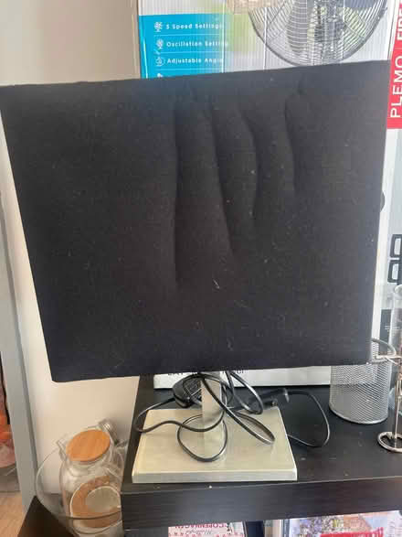 Photo of free Black Square Lamp shade (West Green Road N15) #1