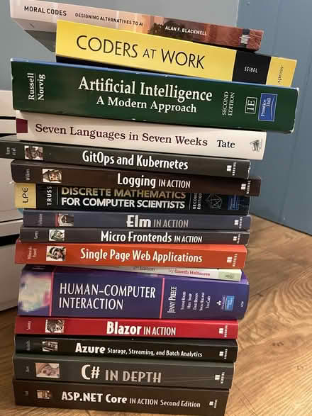 Photo of free About 30 tech books (Girton CB3) #3