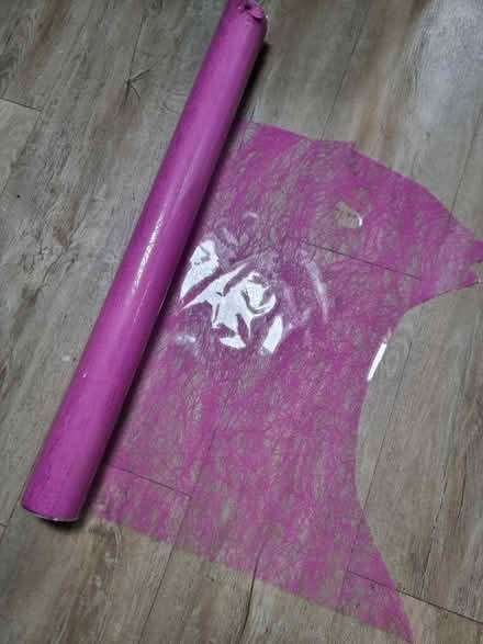 Photo of free Roll plastic - flowers? (Sale M33) #1
