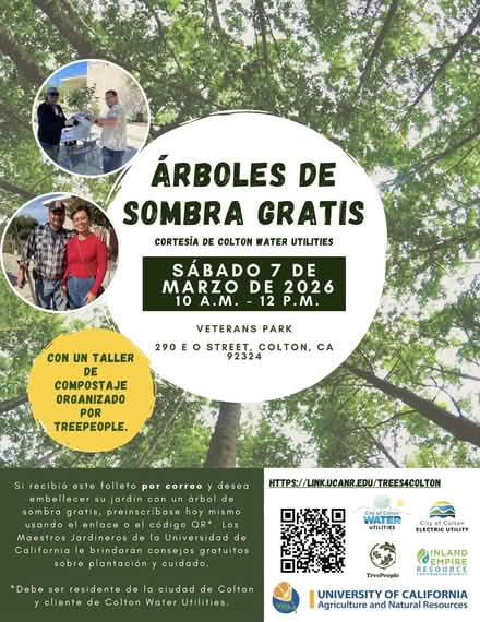 Photo of free Shade Trees in Colton (Veterans Park Colton) #2