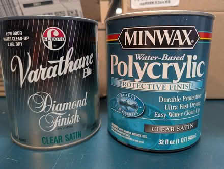 Photo of free Poly Clear Satin x 2 / Semi x 1 (Groton NE Corner) #1