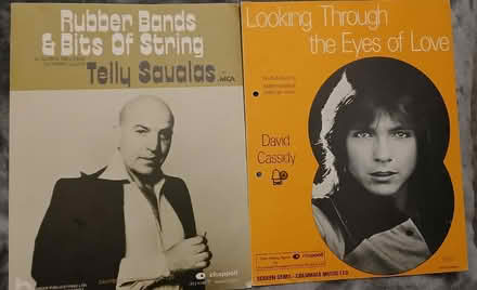 Photo of free 2 music sheets Telly Savalas & David Cassidy songs (South Croydon CR2) #1