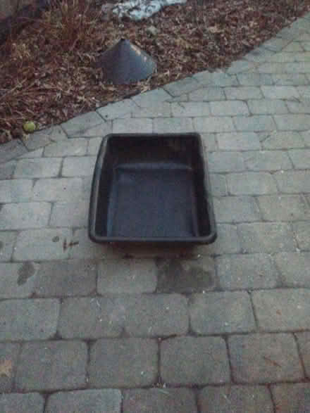 Photo of free Black plastic tub (no lid) (Hill East DC) #1