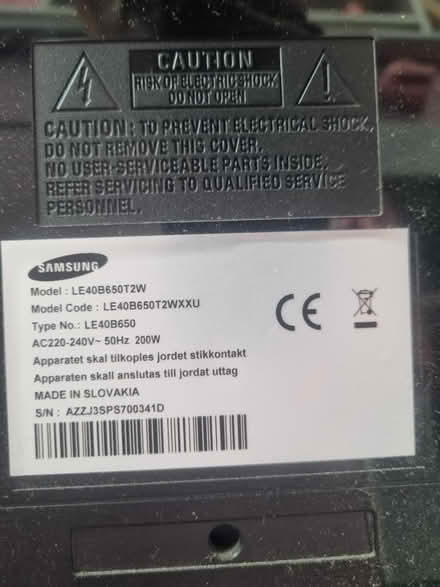 Photo of free 40inch TV working (EN11 rye house area) #2