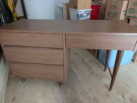 Photo of free Metal desk from 1960s (River Plaza area) #1