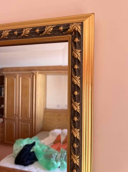 Photo of free Large Mirror, Patterned Frame (Cardiff) #3
