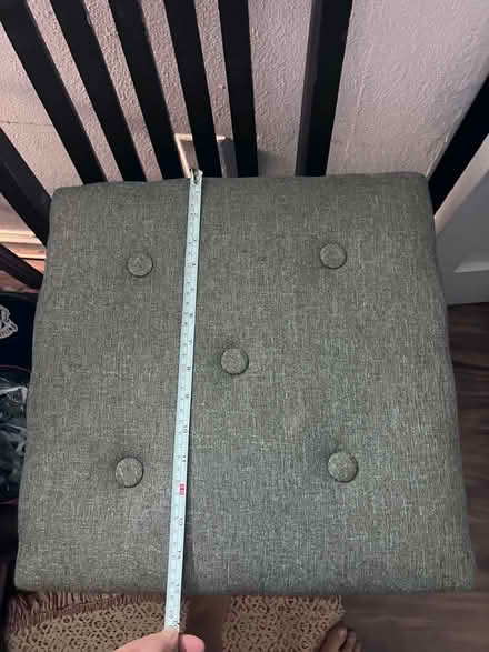 Photo of free 15x15” Broken Storage Ottoman (Takoma, DC) #4