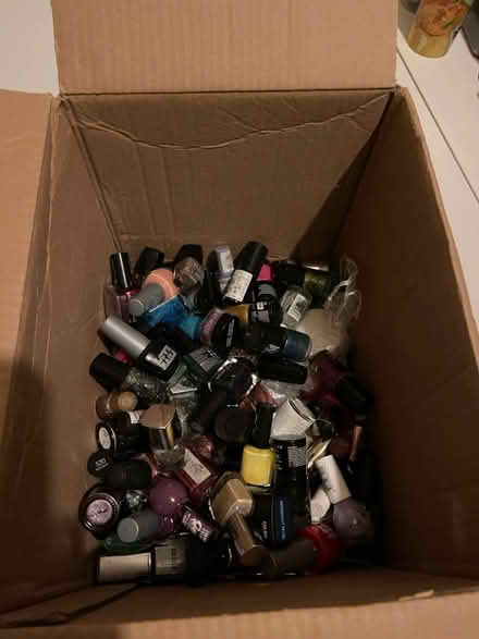 Photo of free Box of nail varnish (Openshaw M11) #2