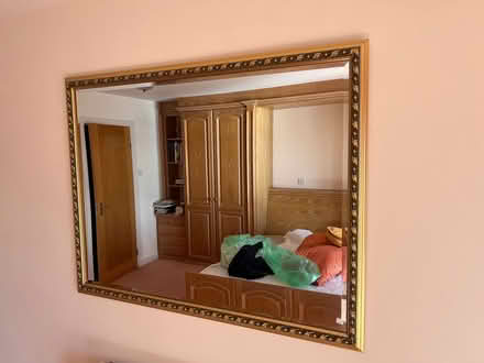 Photo of free Large Mirror, Patterned Frame (Cardiff) #2