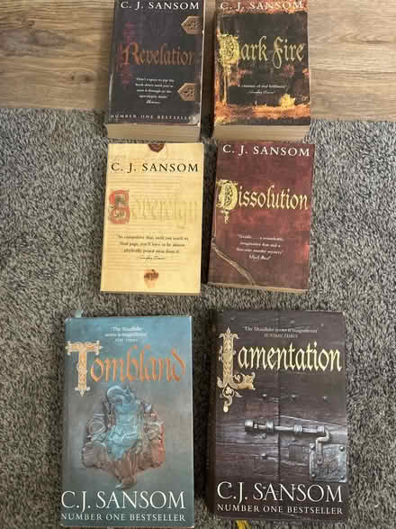 Photo of free C J Samson books (Greenfield CH8) #1