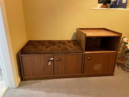 Photo of free Bench with storage (Pallet Hill CA11) #1