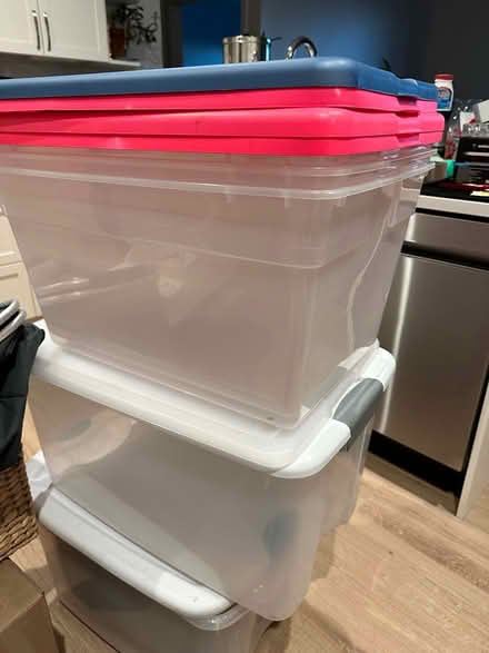 Photo of free plastic bins with covers (Arlington Center) #2