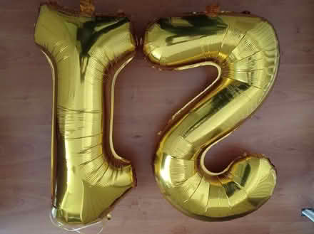Photo of free celebration balloons 21st or 12th, etc (Henleaze BS9) #2