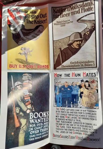 Photo of free Large 2-sided WW repro poster(s) (Kingsway) #3