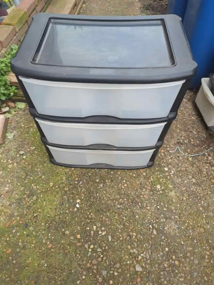 Photo of free Plastic storage drawers (East Dulwich SE22) #1