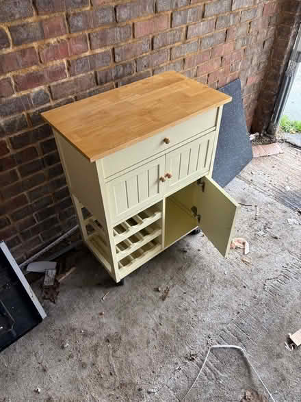 Photo of free Wooden kitchen trolley/stand (North Bersted PO21) #1