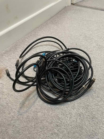 Photo of free Bundle of coaxial cables (Girton CB3) #1