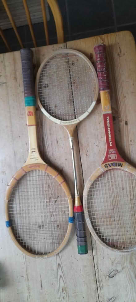 Photo of free Vintage tennis racquets (Haverthwaite) #1