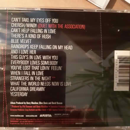 Photo of free Barry Manilow CD (Sutton in Ashfield NG17) #2