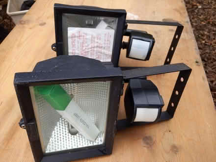 Photo of free Halogen security lights x 2 (Gorse Hill GU22) #1