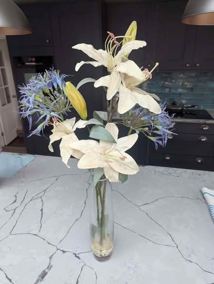 Photo of free Vase and flowers (Warden Hill GL51) #1