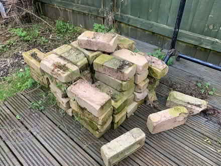 Photo of free 55 bricks, some damaged (West Molesey.) #1